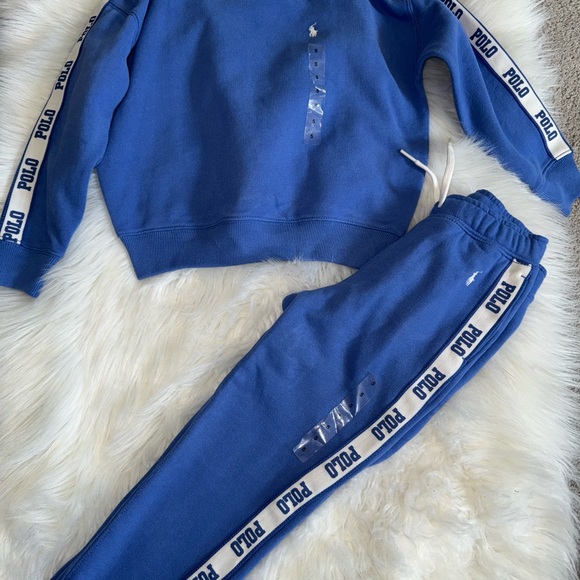 Brand new Polo Ralph Lauren Logo toddler jogger set